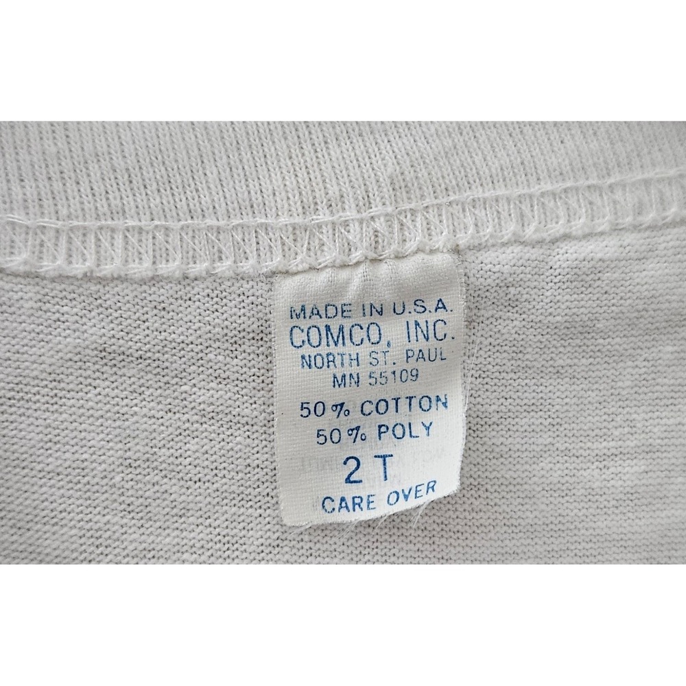Vintage 1992 Miami‎ Dolphins 90's T-Shirt Single Stitch USA Size 2T *Please Read - Picture 2 of 10
